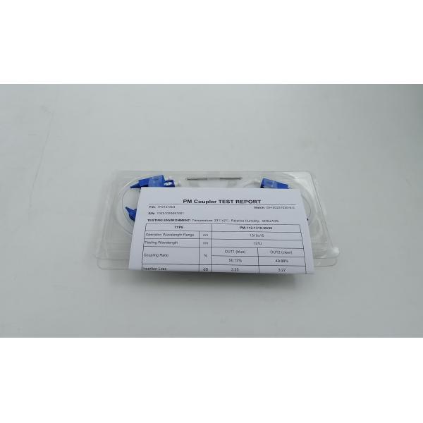 1310nm 1550nm 1x2 PM Fiber Couplers 50/50