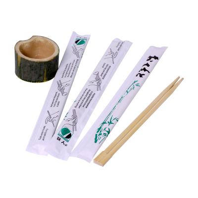 Hashis de bambu chineses feitos sob encomenda 22.5cm 9 hashis de bambu personalizados longos dos hashis