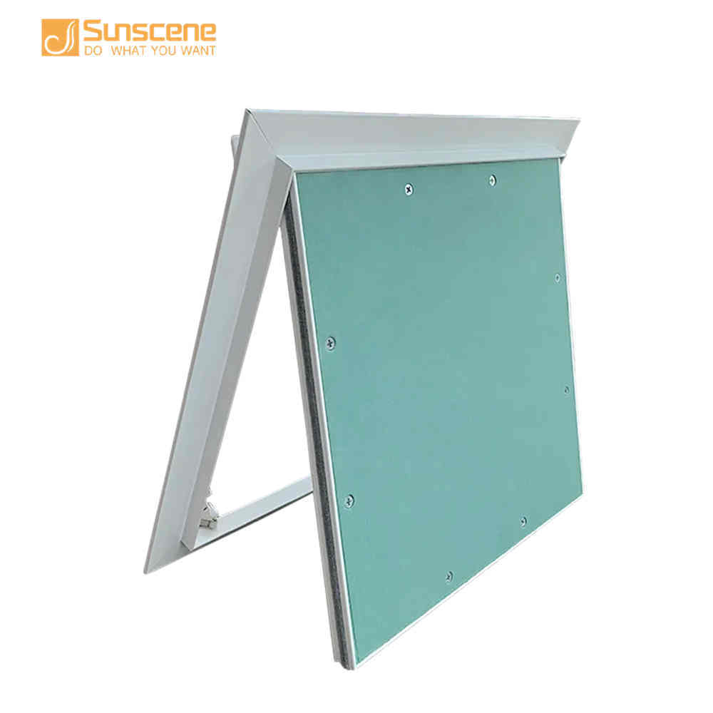 Fire Rated Gypsum Board Access Panel Flush Mounted Electrostatic Spraying