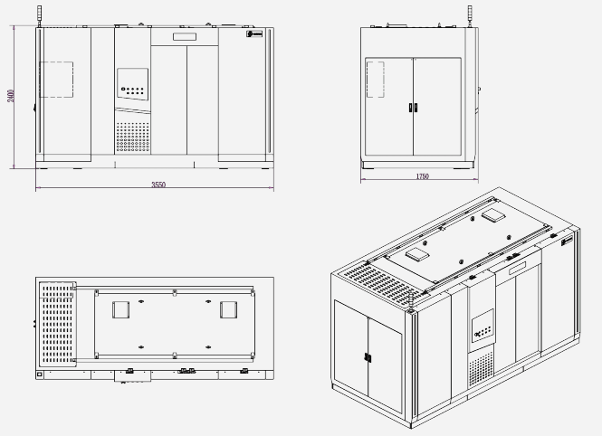 Unicomp UNCT2600 Industrial 225KV 3D Computed Tomography System NDT Quality Inspection