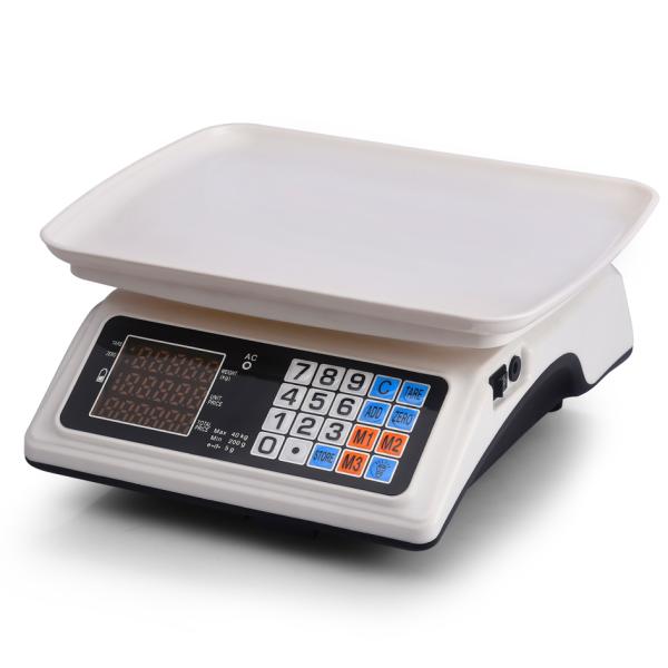 Balance numérique de calcul de poids 30 kg 35 kg 40 kg avec haute précision et MOQ OEM 1000 pièces