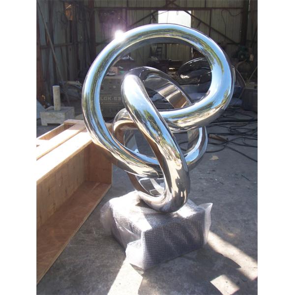 Hollow Silver Stainless Steel Ball Sculpture Decorative For Fountains