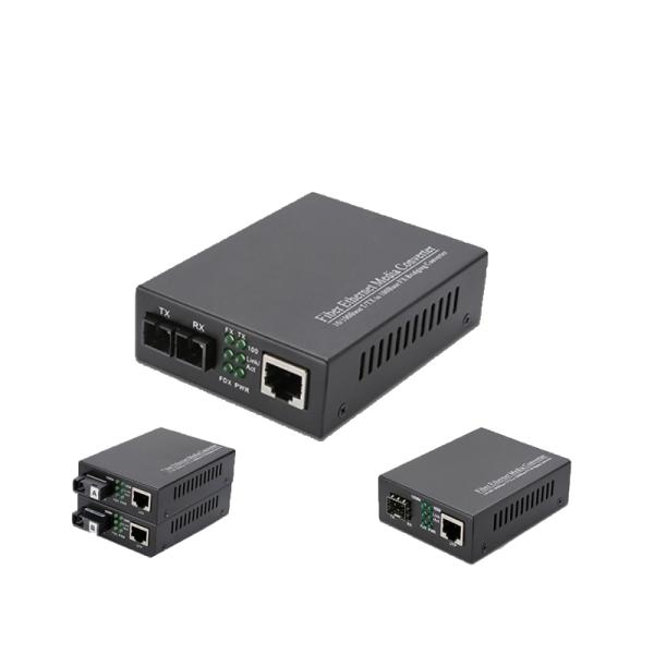 1.25G SFP Fiber Media Converters LC Connector Tx1550nm DFB Одномодный источник питания 3.3V