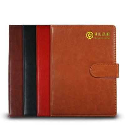 Notebook personalizado com cobertura de couro PU suave e material de papel personalizado