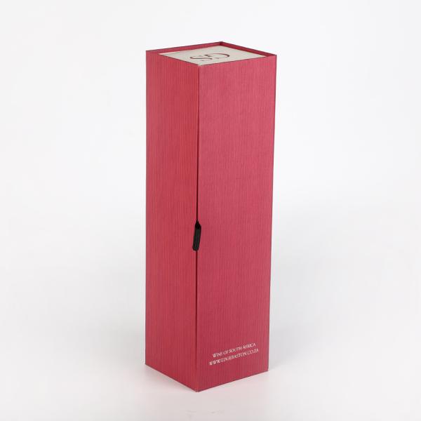 Коробка бутылки вина подарочной коробки 2мм бутылки ликера твердая магнитная оди