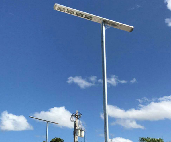 Réverbères extérieurs solaires de la puissance 8000lm 80W LED