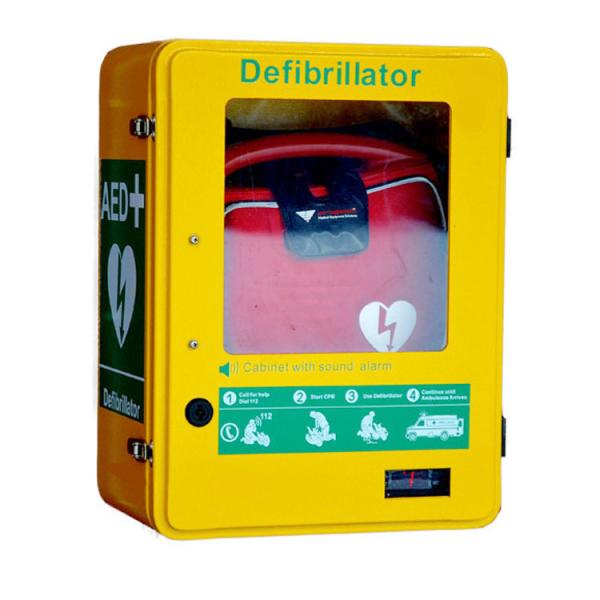 Armários impermeáveis do desfibrilador do AED, armário caloroso exterior do desfibrilador