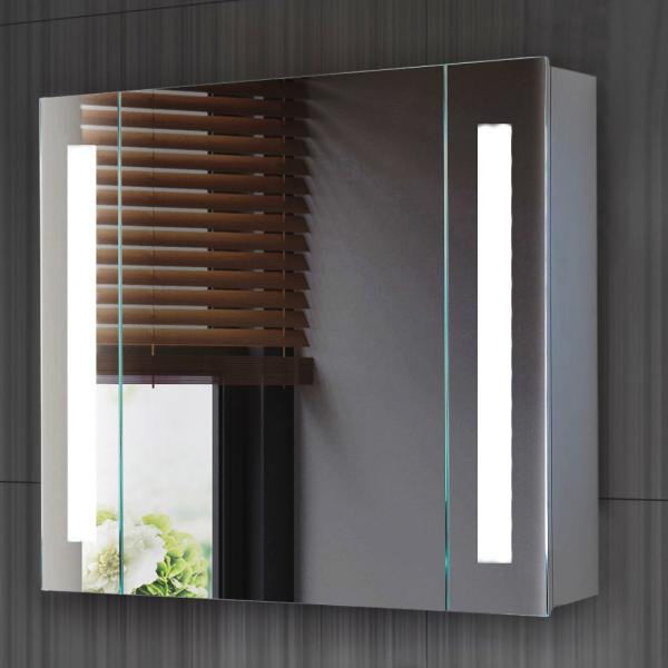 4000K LED Medicine Cabinet Anti Fog Lighted Medicine Cabinet Square