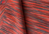 Le débardeur de mélange teint par fil qui respecte l'environnement tricotent le tissu de Spandex de polyester de tissu