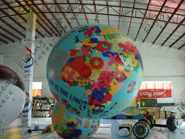 Bespoke Helium 0.18mm Inflatable Advertising Balloon