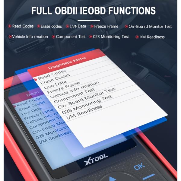 XTOOL X100 Pro3 Профессиональный программист автоматического ключа Добавьте EPB, ABS, TPS Функции перезагрузки Бесплатное обновление