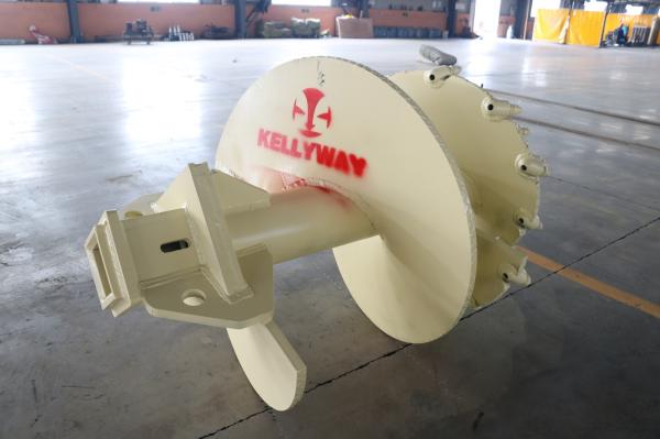 130mm Kelly Box High Grade Q345B Steel Auger Bit High Strength