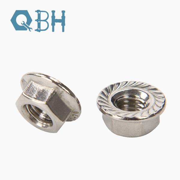 DIN 6923 A2-70 1 4 20 Stainless Steel Flange Nut