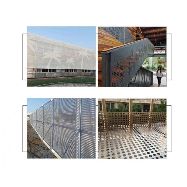 0.5mm Customizable Perforated Sheet Metal Steel Aluminum Mesh