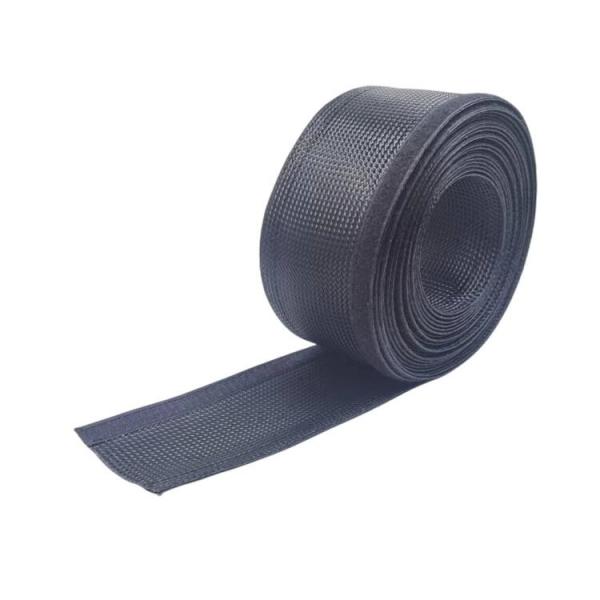 Office Use Wire Cord Hider Hook And Loop Cable Cover Sleeve