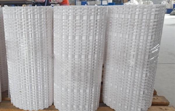 Flush Grid Flat Conveyor Belt Lightweight Easy Clearn Modular Belt