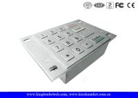 Époussetez le pavé numérique d'Usb de preuve, Metal le clavier numérique avec 4x4 Matrix et clés affleurantes