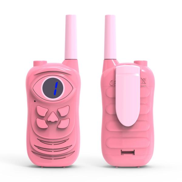 3 Channels 0.5W 3km 1500MAh Rechargeable Walkie Talkies
