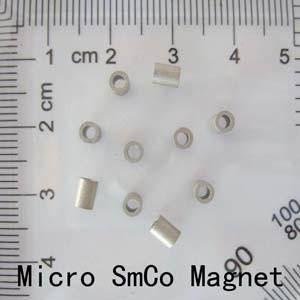 0.8Mm Ring Shape Mini Neodymium Magnet para o motor