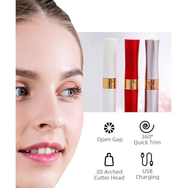150mAh 60 Minutes 15mm 0.2W LED Eyebrow Trimmer Pen