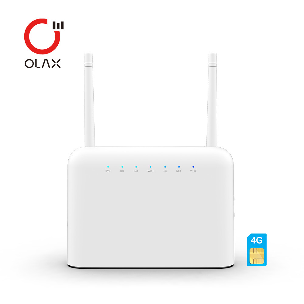 чернь модема 4g cat4 OLAX AX7 Pro портативная Wifi со слотом SIM-карты
