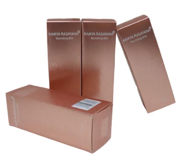 Folding Lotion Packaging Boxes , Cosmetic Packaging Box FSC ISO14001 certificate