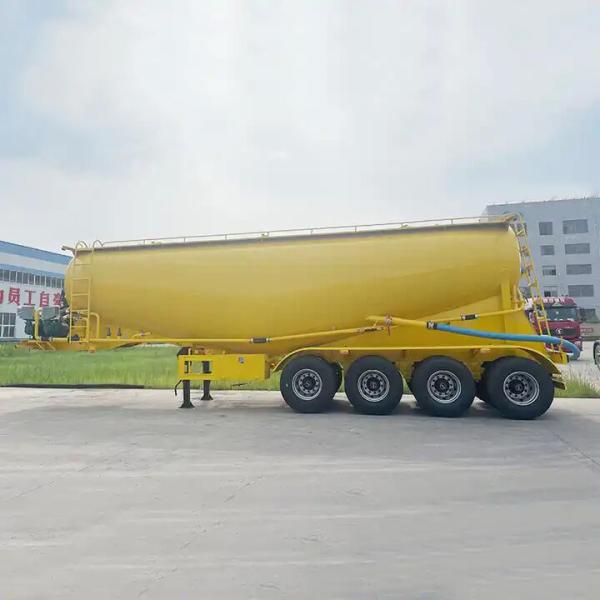 2/3/4 axles 40 M3 45 CBM Bulk Cement Truck Powder Transport Semi Trailer