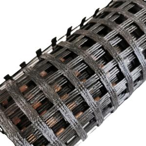 Sustainable Polyester Geogrid Mesh Highway Construction Basal Reinforcement