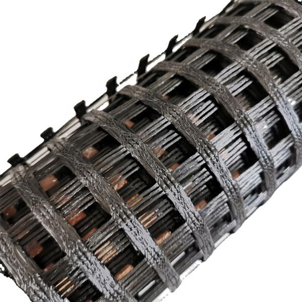 Sustainable Polyester Geogrid Mesh Highway Construction Basal Reinforcement