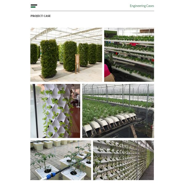30L 8 Layer 64 Holes Hidroponia Tower Container Microgreens Vertical Hydroponics Greenhouse Systems