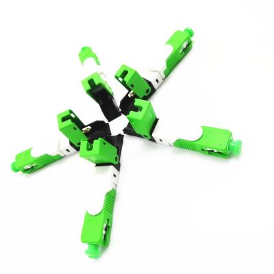 conector do Sc do único modo do verde ESC250d do conjunto 60s