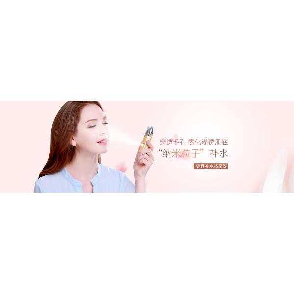3 IN 1 Beauty Facial Hydrating Massager,Skin Water Test ,Vibration Massager GK-SP01