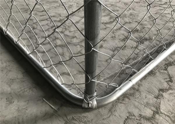 5x10x6ft(1.5x3x1.8m) dog kennel chain link fabric mesh 60mm*60mm diameter 2.3mm