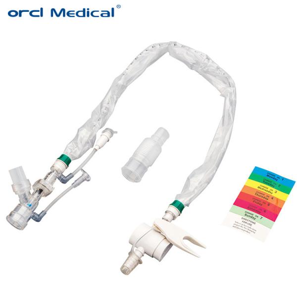 Easy Identification in Pediatric Intensive Care Disposable medical 24H 72H Color-Coded Closed Suction Catheter 