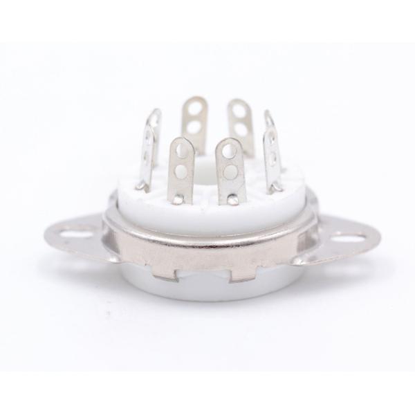 8pin Octal  Valve Tube Socket for EL34 6B4G KT88 6L6 6V6 GZ34 Bottom Chassis Mount