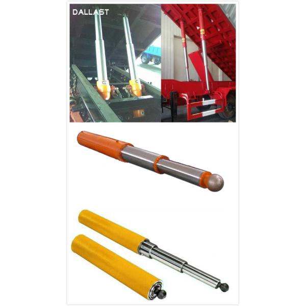 Telescopic Multistage 3 Stage Hydraulic Cylinder Single Acting Stroke 500mm