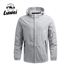 Capa leve e resistente ao vento com manga cheia, secar rápido, utilidade para o exterior, concha, casaco esportivo para homens, com capuz