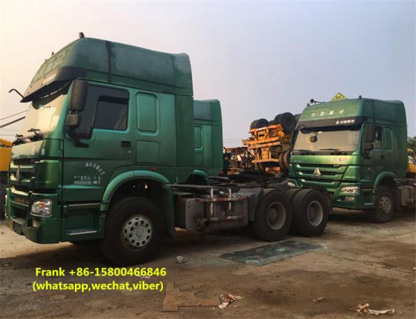 Sinotruk Howo Tractor Head Low Fuel Consumption 2014 Year With New Battery