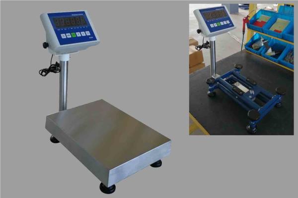 LED Display Heavy Duty Platform Weighing Scale for Indoor / Outdoor Weighing