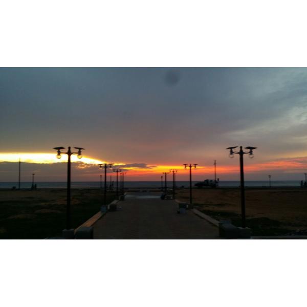 Professional Outdoor Wall Mounted Solar Lights 160lm/W For Swimming Pool