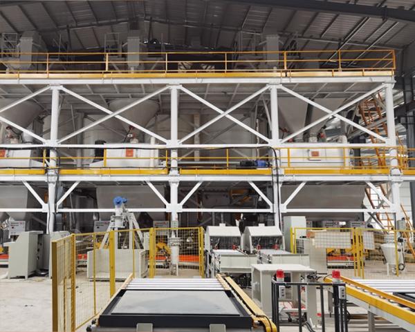30T-100T Machine de mélange des adhésifs de tuiles Usine de mélange du mortier sec