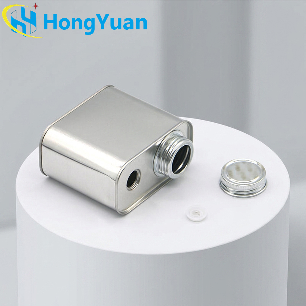 250g Capacity Tinplate Can with Food Grade Epoxy Phenolic Coating and 1-inch One-Way Degassing Valve for Coffee Beans