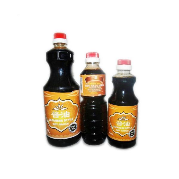1L Natural Fermented Light Dark Soy Sauce Soybeans 180 Days Salty