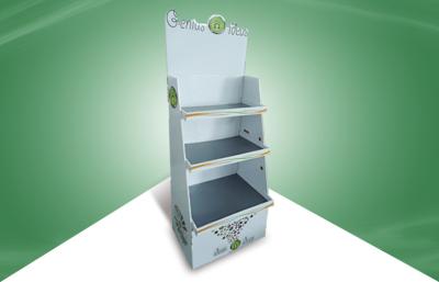 Exposições a três níveis personalizadas do cartão ondulado usadas em produtos do cuidado da beleza