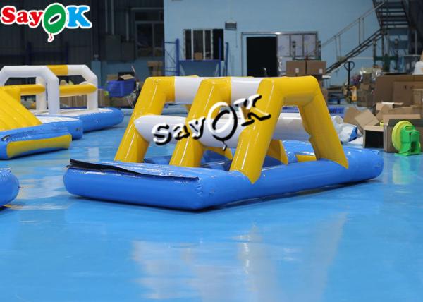 ponte inflável pequena do arco do esporte do curso de obstáculo dos brinquedos da água 3x2x1mH