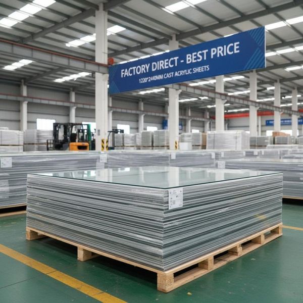 factory produce 1220*2440mm cast acrylic sheet with best price
