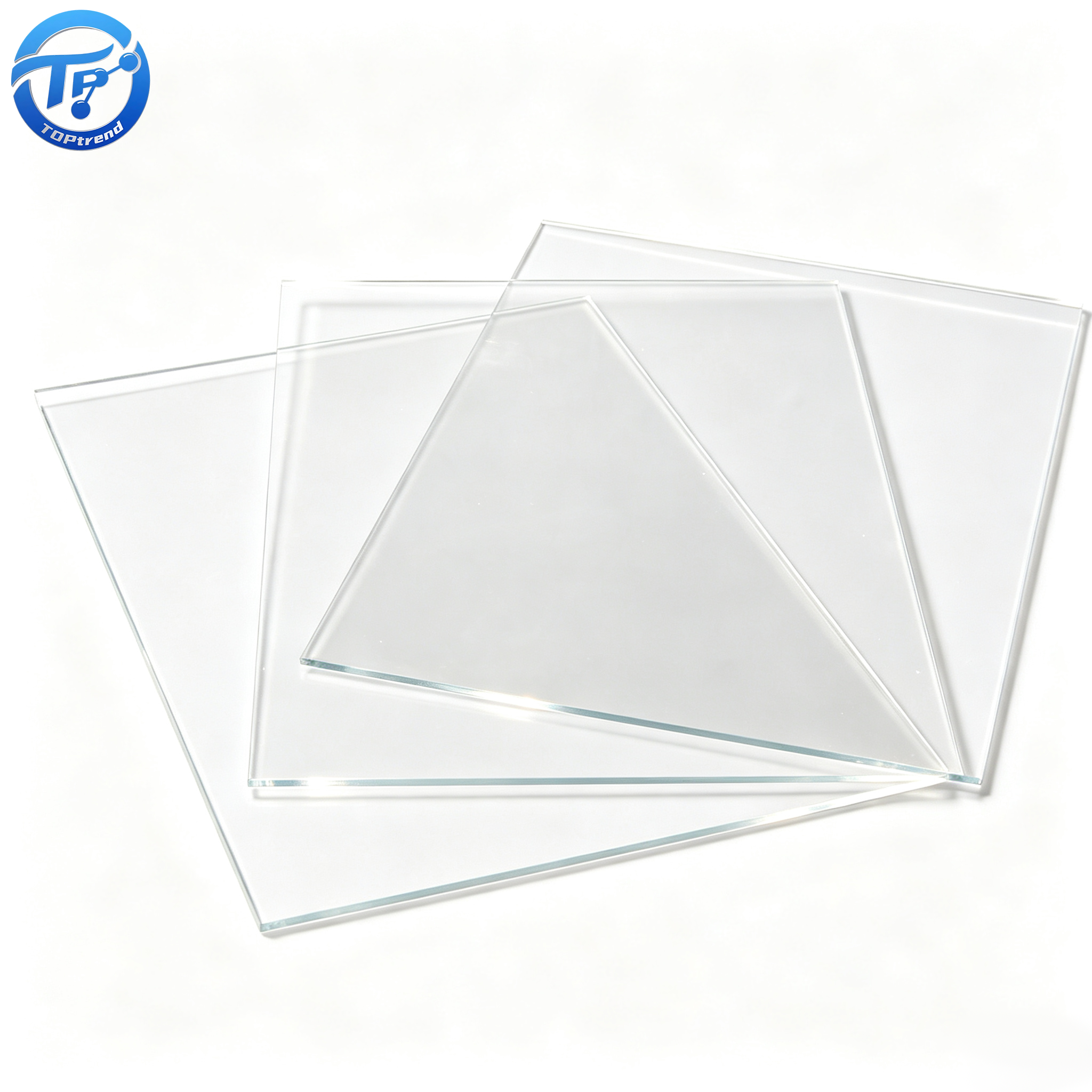 Custom Size Transparent PS Sheet Virgin Material Polystyrene Plastic Board for Packaging Boxes