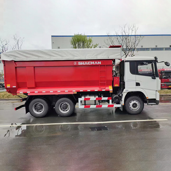 High Horsepower 351-450hp Shacman 6X4 U Shape Dump Truck for 50 Tons Transportation