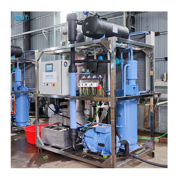 Other Compressor 3 Phase 3 Tons Industrial Automatic Ice Tube Maker Machine with Affordable