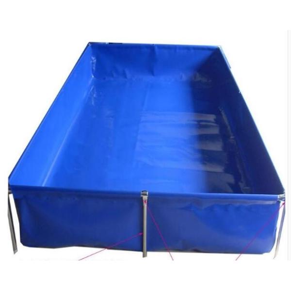 10000L 1.2mm Outdoor Fish Pond High Tensile With Metal Frame Eco-Friendly 10000L 1.2mm Outdoor Fish Pond High Tensile Wi